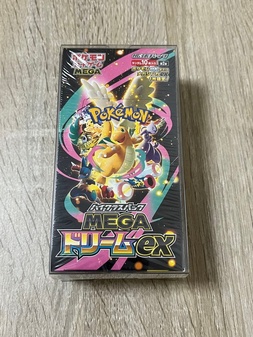 シュリンク付き　新品未開封　ポケモンカードMEGA ドリームex BOX