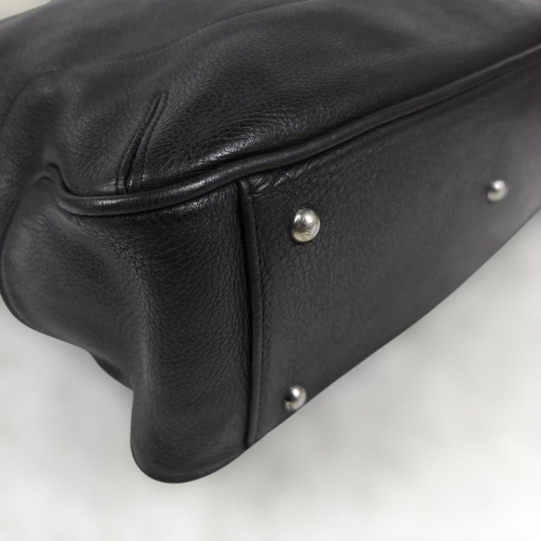 ✨希少✨ ペッレモルビダ ブリーフバッグ レザー 2way 2層 B4可 黒