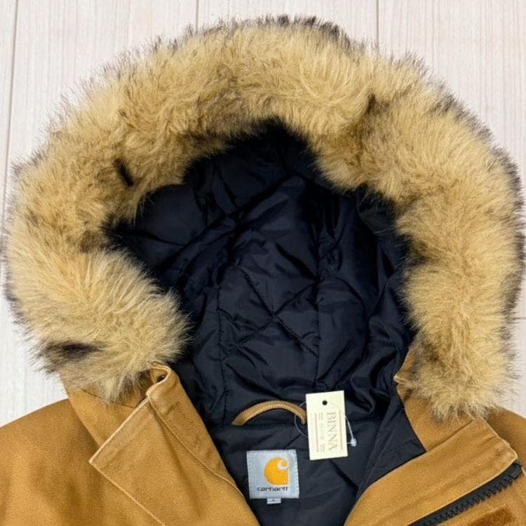 カーハート シベリアンパーカー パーカー フード付き ファーフード メンズ