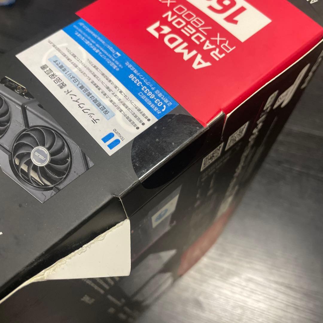 グラフィックボード・グラボ・ビデオカード ASUS RADEON RX7800XT 16GB DUAL OC