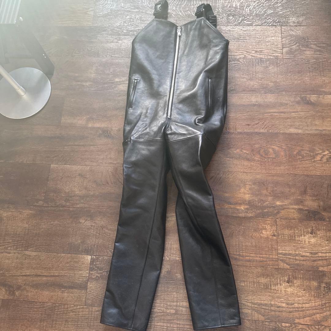 ROARS ORIGINAL レザーオーバーオール Lサイズ