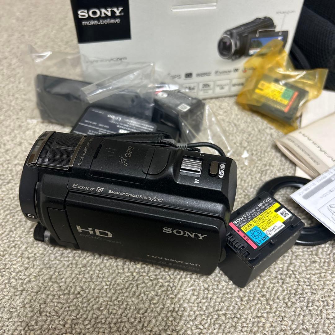 美品　SONY HDR-CX630V 箱　付属部品　ケースなど付き