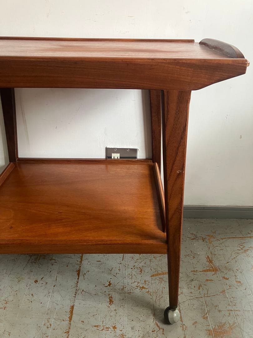 レンプロイ Remploy ヴィンテージ ティートロリー チーク材