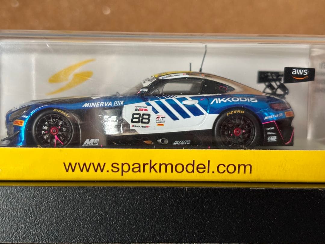 スパーク 1/43 AKKODIS ASP Team 2nd 2023 Spa