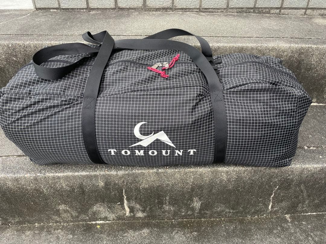 さんだぁ TOMOUNTドーム型テント ブラック