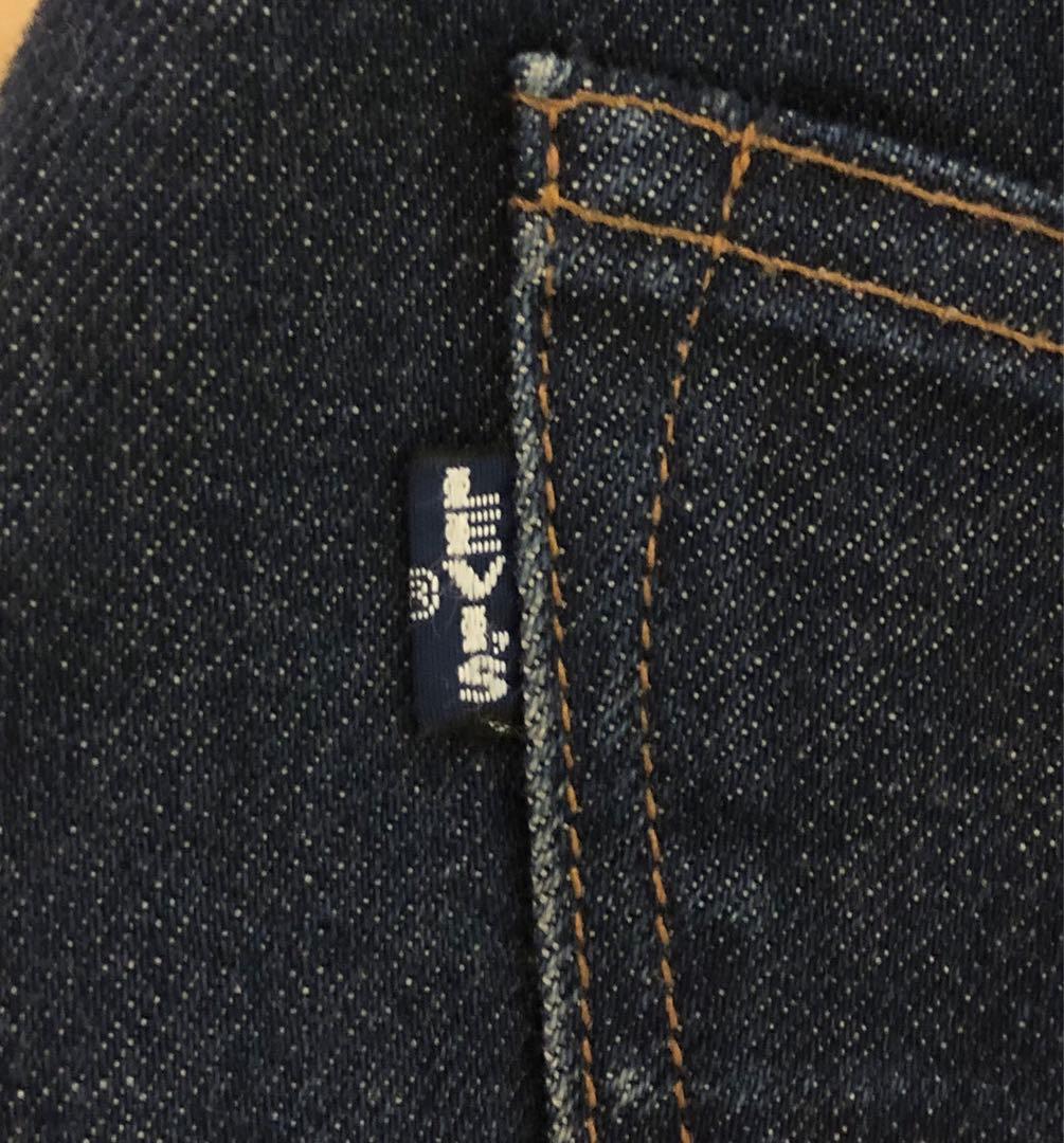 未使用級　Levi's 511 ユーロ製 青タブ ビッグE、セルビッチ、W33
