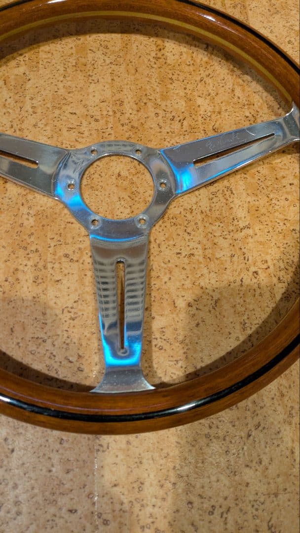 ワケアリ　ナルディ　NARDI　ウッドステアリング　ハンドル