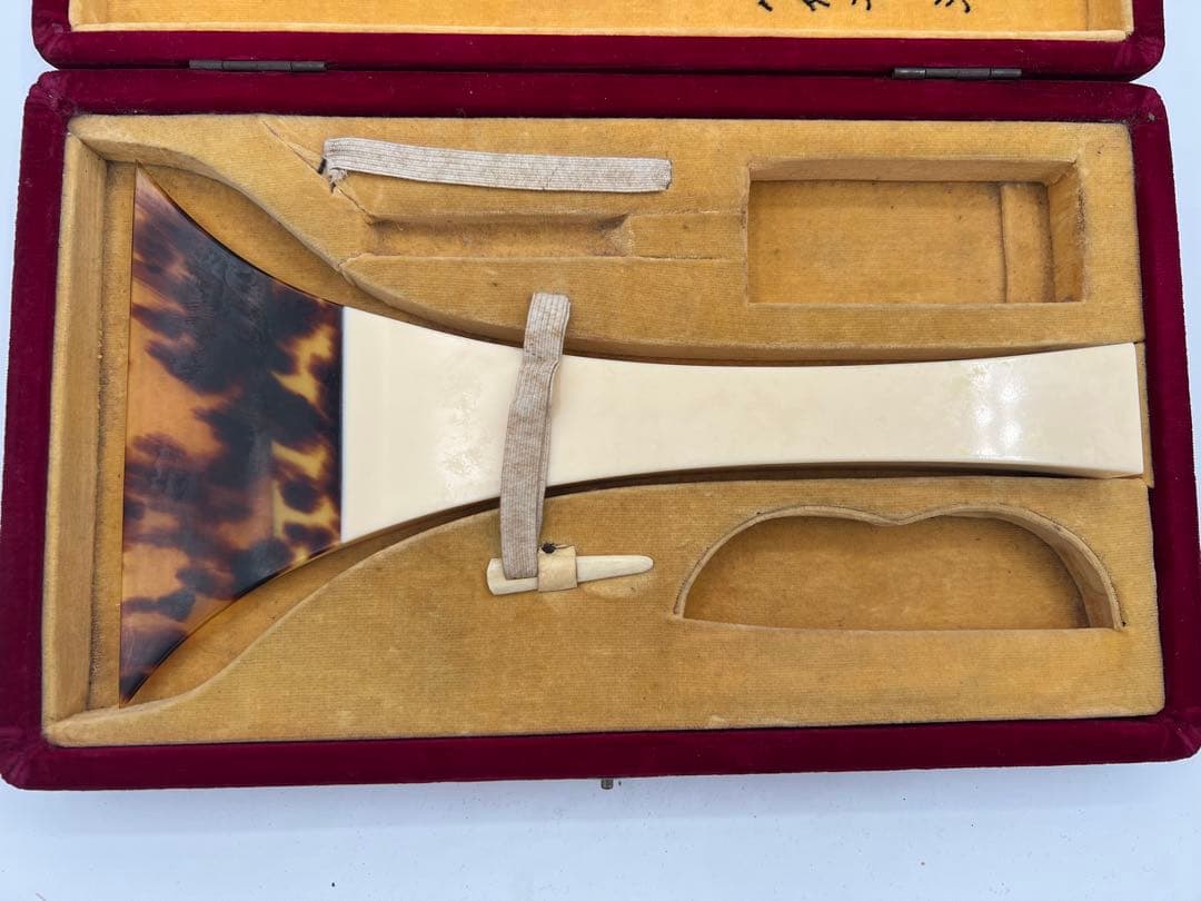 三味線 撥 一枚甲 鼈甲 べっ甲 和楽器 バチ