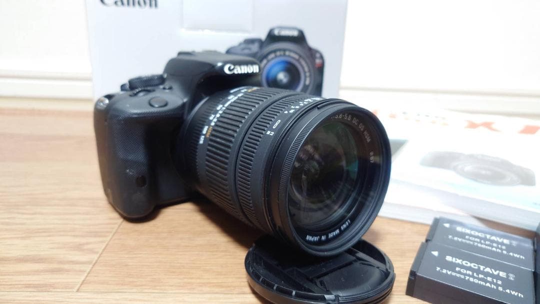 カプチーノ様専売　Canon EOS Kiss X7とレンズ等
