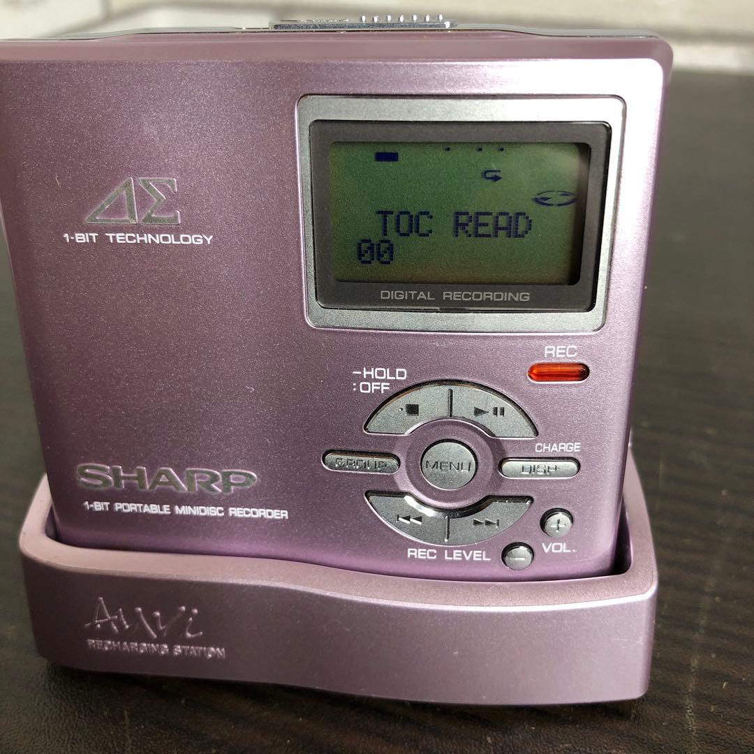 SHARP MD-DR7-P ポータブルMDレコーダー