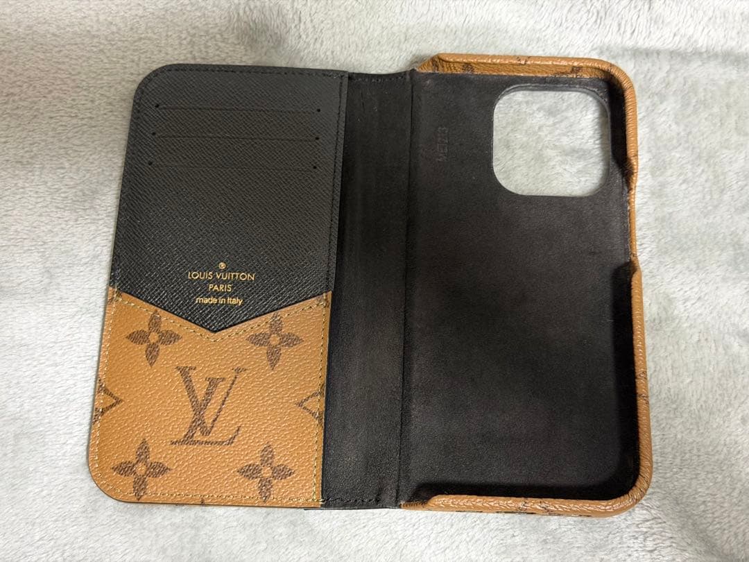 ルイヴィトン iphone14pro ケース フォリオ
