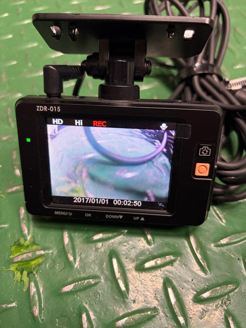 コムテック ZDR015リアカメラ、駐車監視機能付き