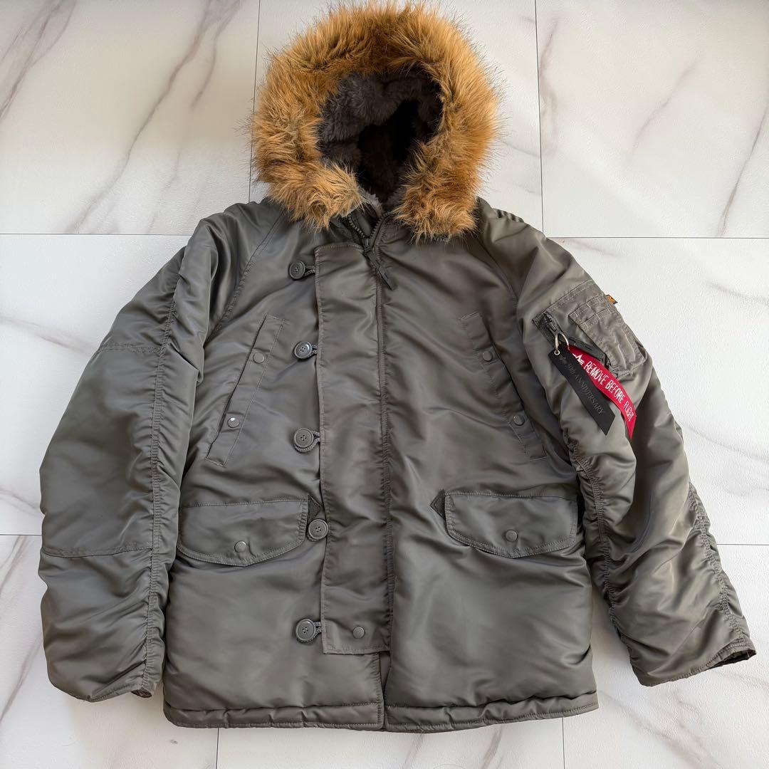 ALPHA INDUSTRIES N-3B ジャケットミリタリー 50周年