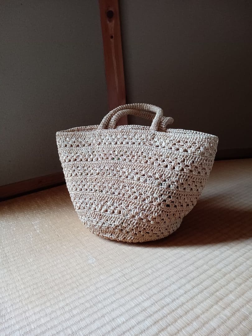 と*み様 美品　サンアルシデ　ラフィア　かごバッグ　ヘレンカミンスキー好きに