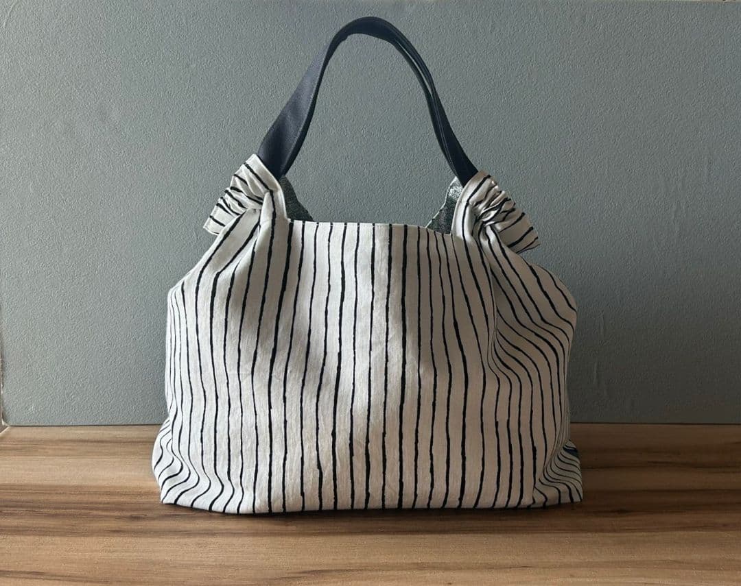 【Miu様オーダー】ミナペルホネンハンドメイドシャーリングバッグ