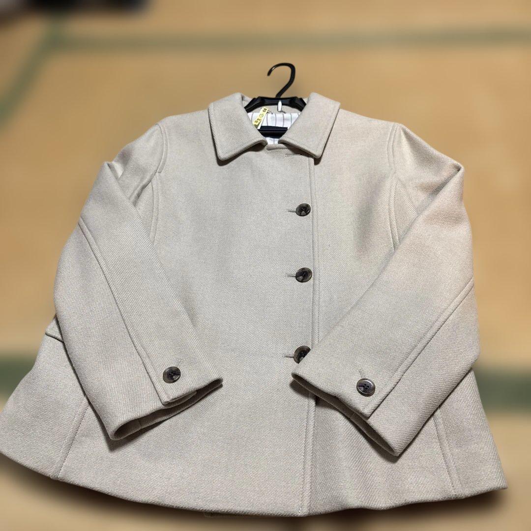 美品NEWYORKER ベージュ ピーコート 13