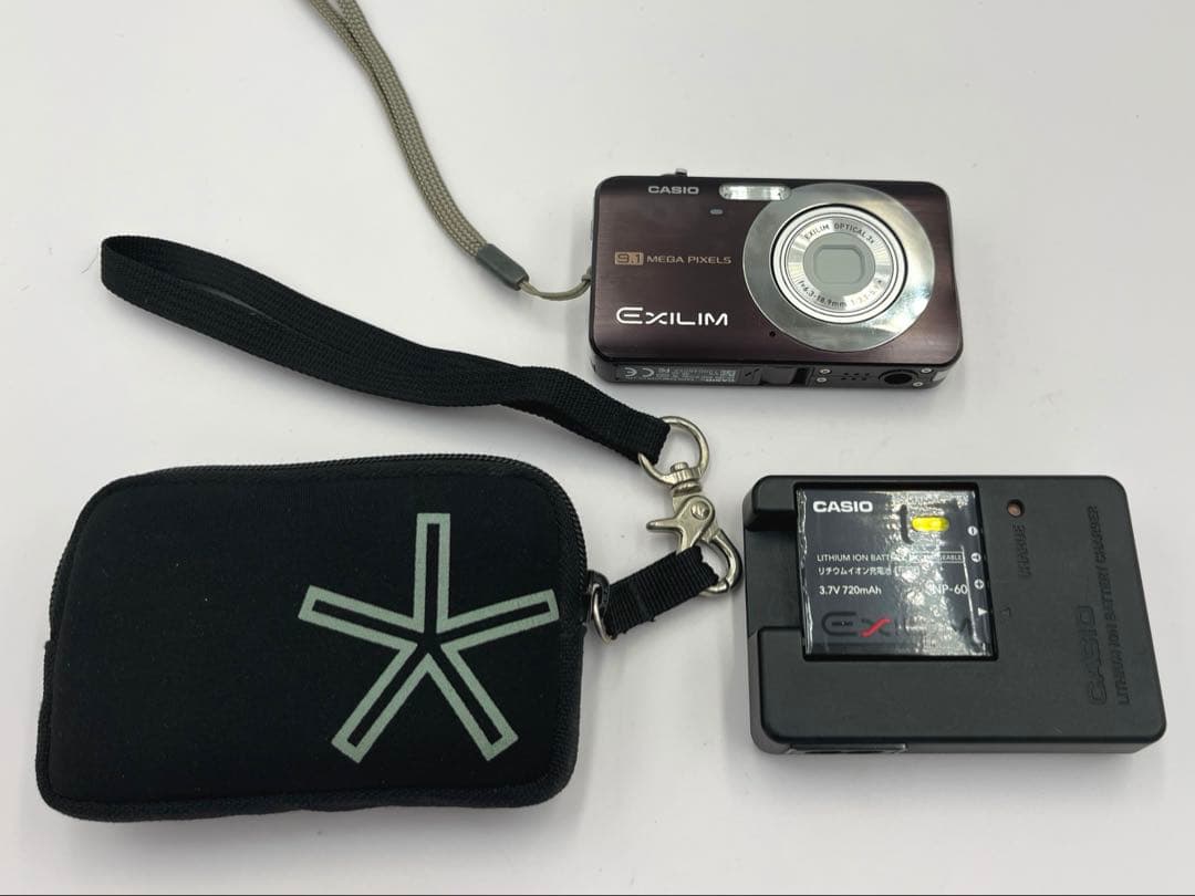 【完動品/返品保証】CASIO EX-Z85・デジタルカメラ・動作確認済み