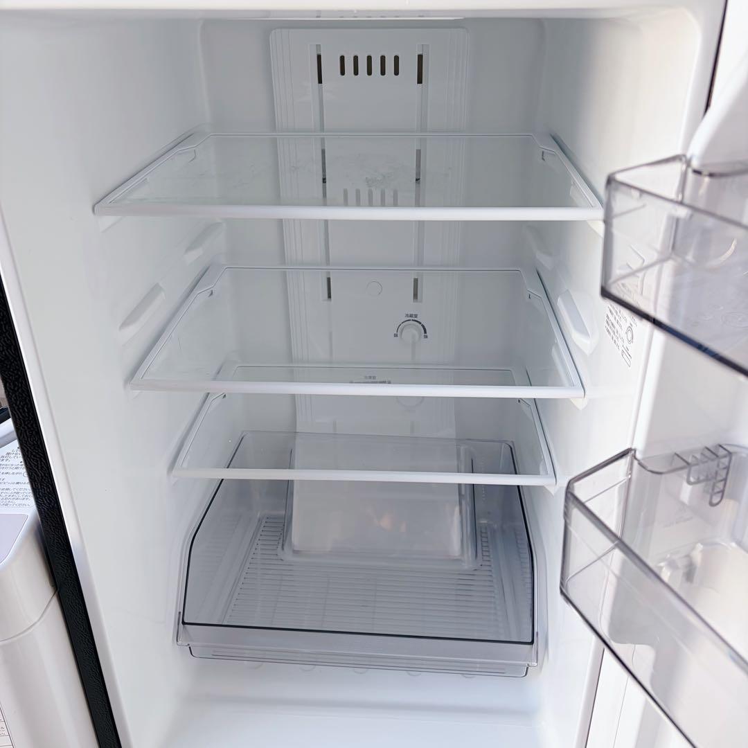 112運搬取付無料！ブラック&ホワイト純正三菱冷蔵庫洗濯機2点セット！完動超美品