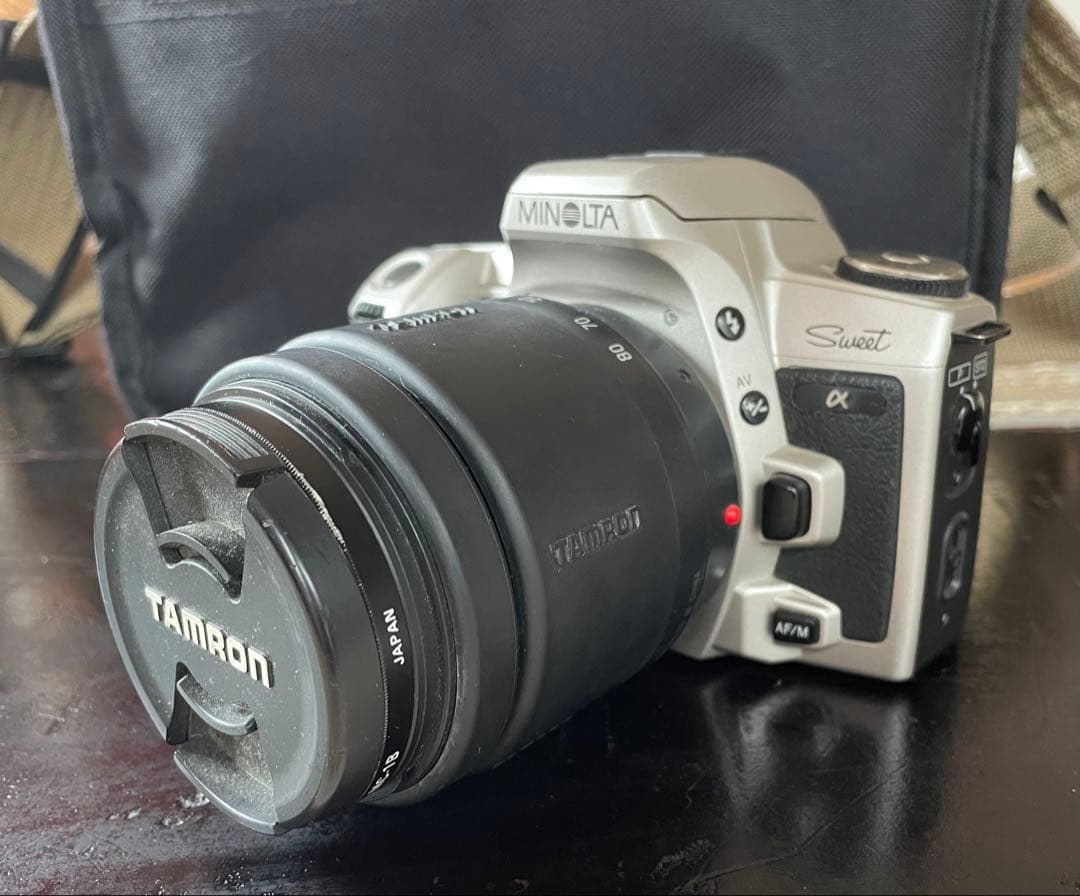 MINOLTA Sweet 一眼レフカメラ TAMRON望遠レンズ付き