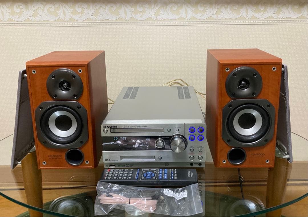 上級機ケンウッドHi-Fi コンポRD-UDA77・スピーカーUDA77【綺麗】