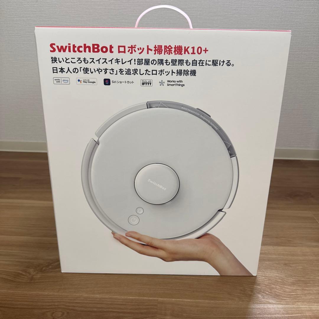 SwichBot ロボット掃除機　K10+