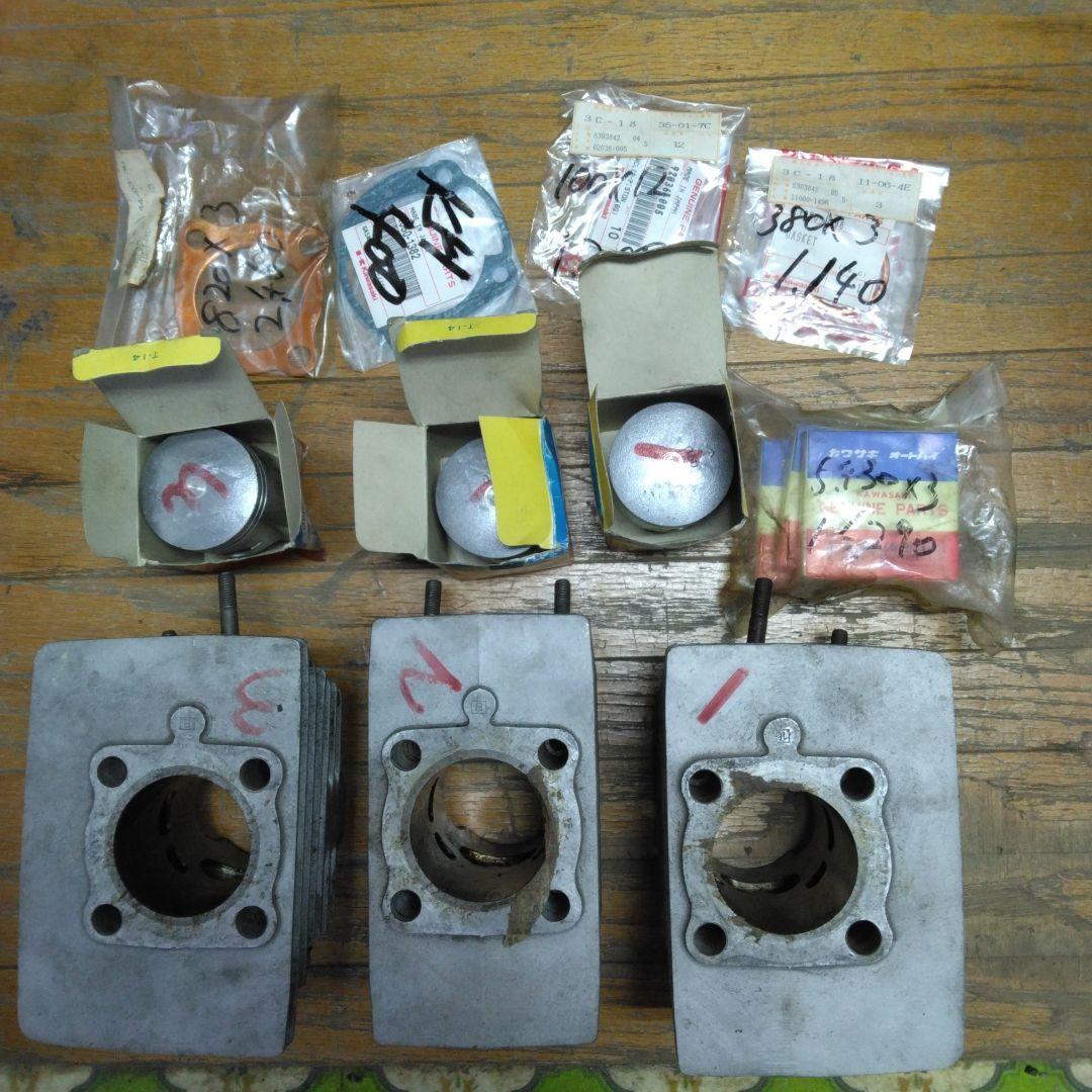 KH400シリンダー セット ピストン0.5