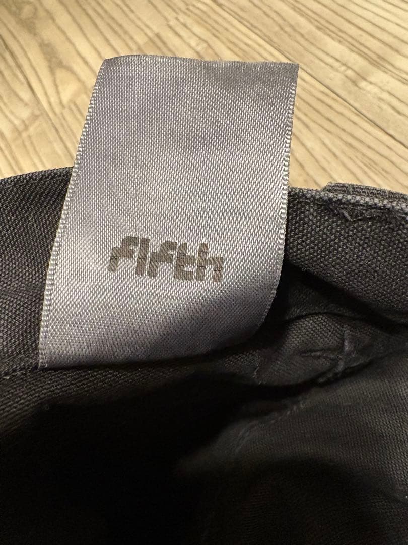 FI-Distressed Double Knee Pants （ブラック）