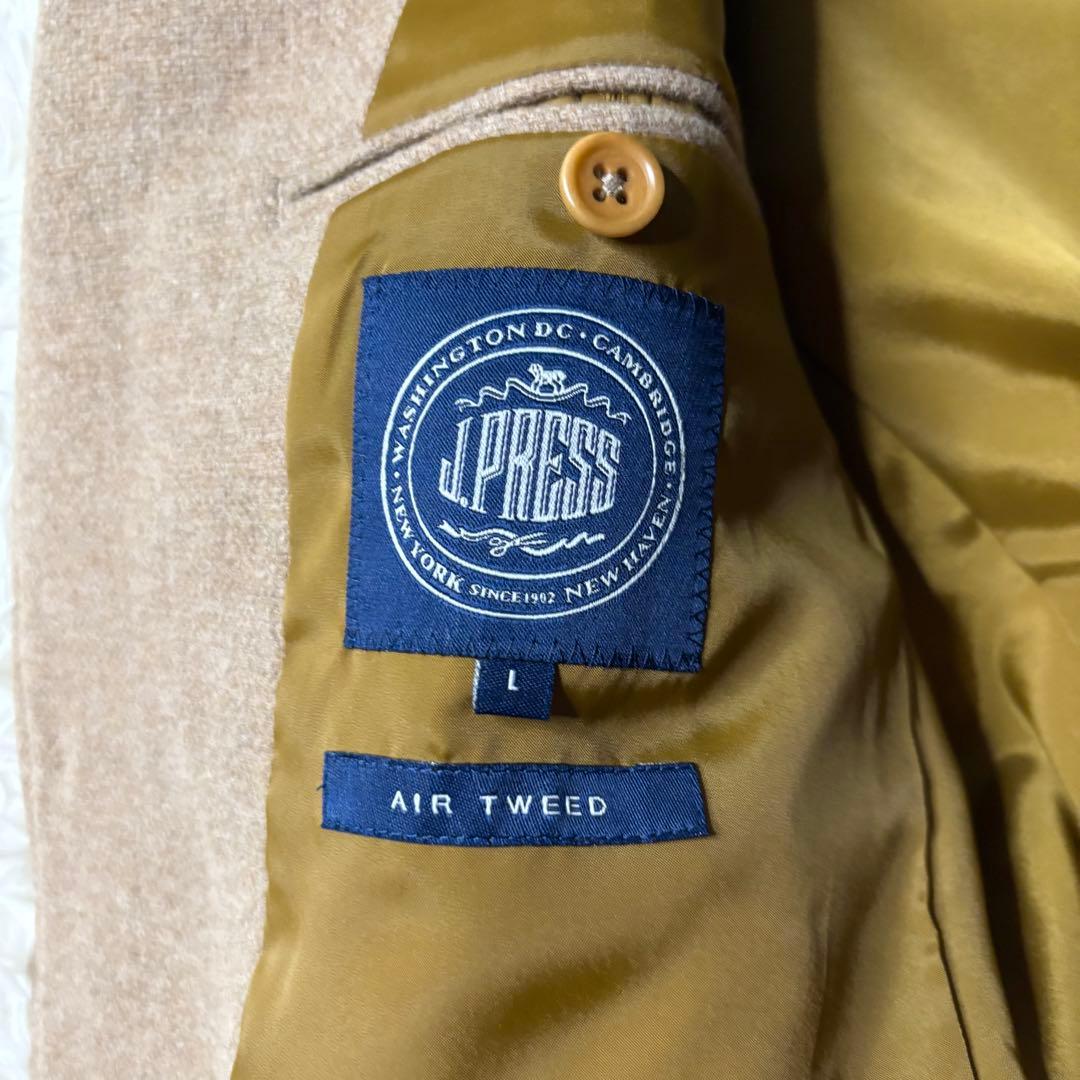 美品✨ J.PRESS AIR TWEED テーラードジャケット キャメル