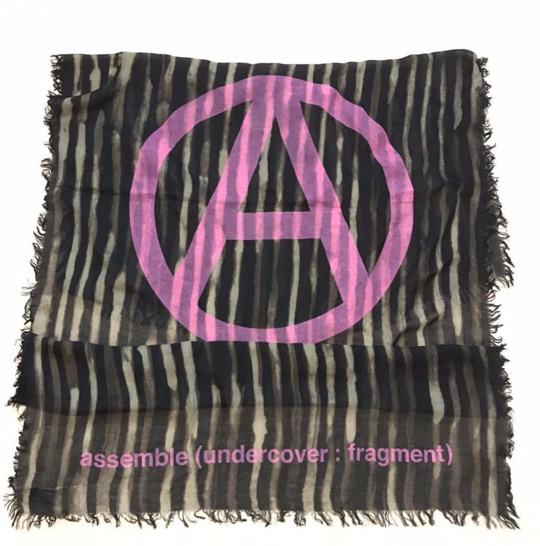 assemble 【undercover×fragment】大判ストール