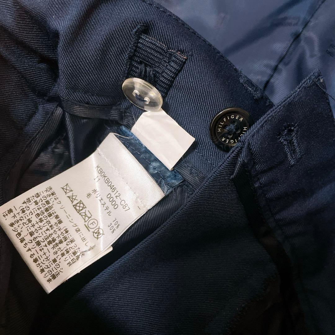 極美品　トミーヒルフィガー　スーツ　セットアップ　3点セット　ネイビー　120