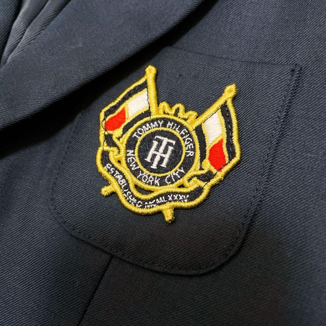極美品　トミーヒルフィガー　スーツ　セットアップ　3点セット　ネイビー　120