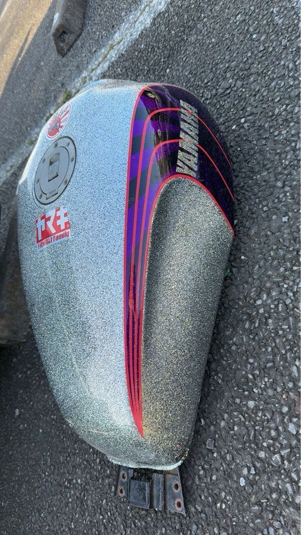 xjr400 4hm タンク　カスタムペイント