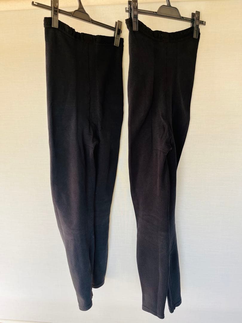 中古☆プウアボーテ☆光電子スパッツサポーター☆Lサイズ×2枚