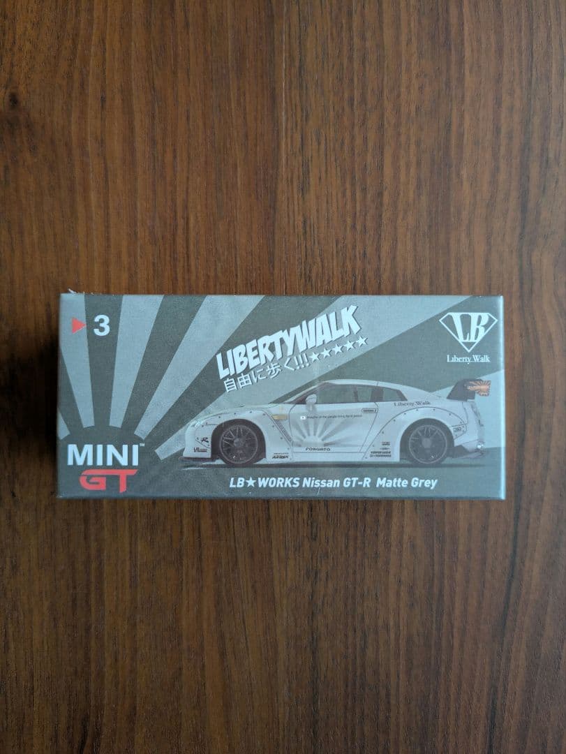 MINIGT LB★WORKS NissanGT-R メタルグレー 1/64
