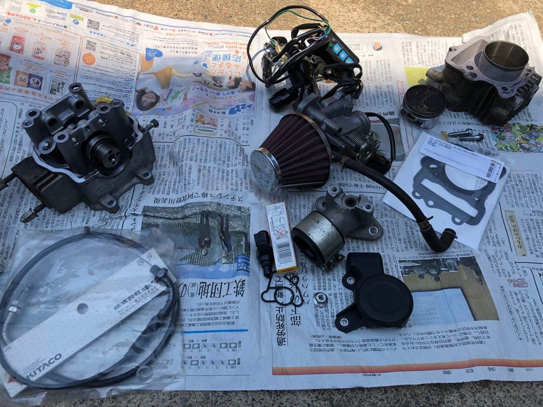 モンキー 88ccボアアップキット takegawa Rステージ