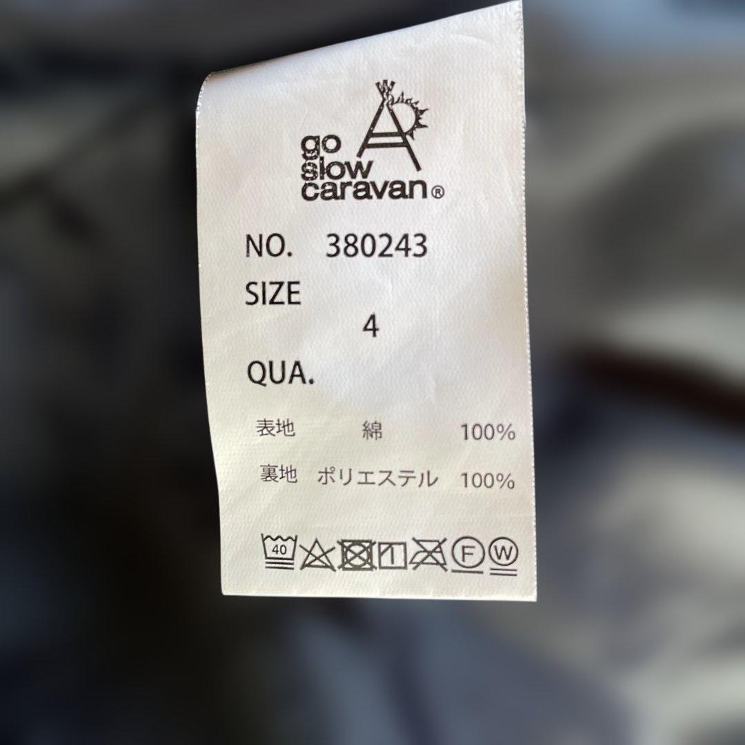 go slow caravan モッズコート ブラック 男女兼用サイズ4超希少❗️