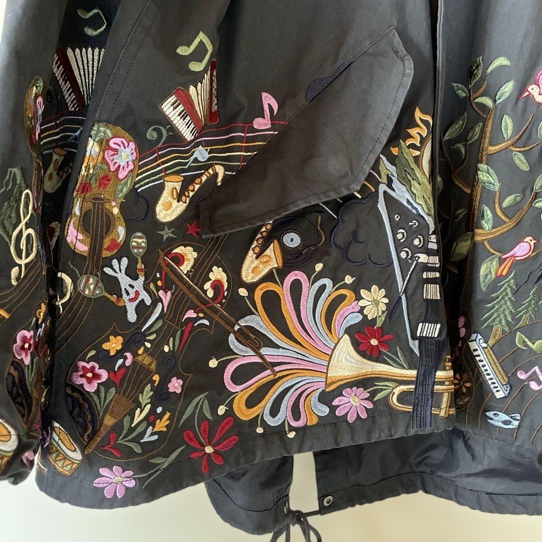 go slow caravan モッズコート ブラック 男女兼用サイズ4超希少❗️