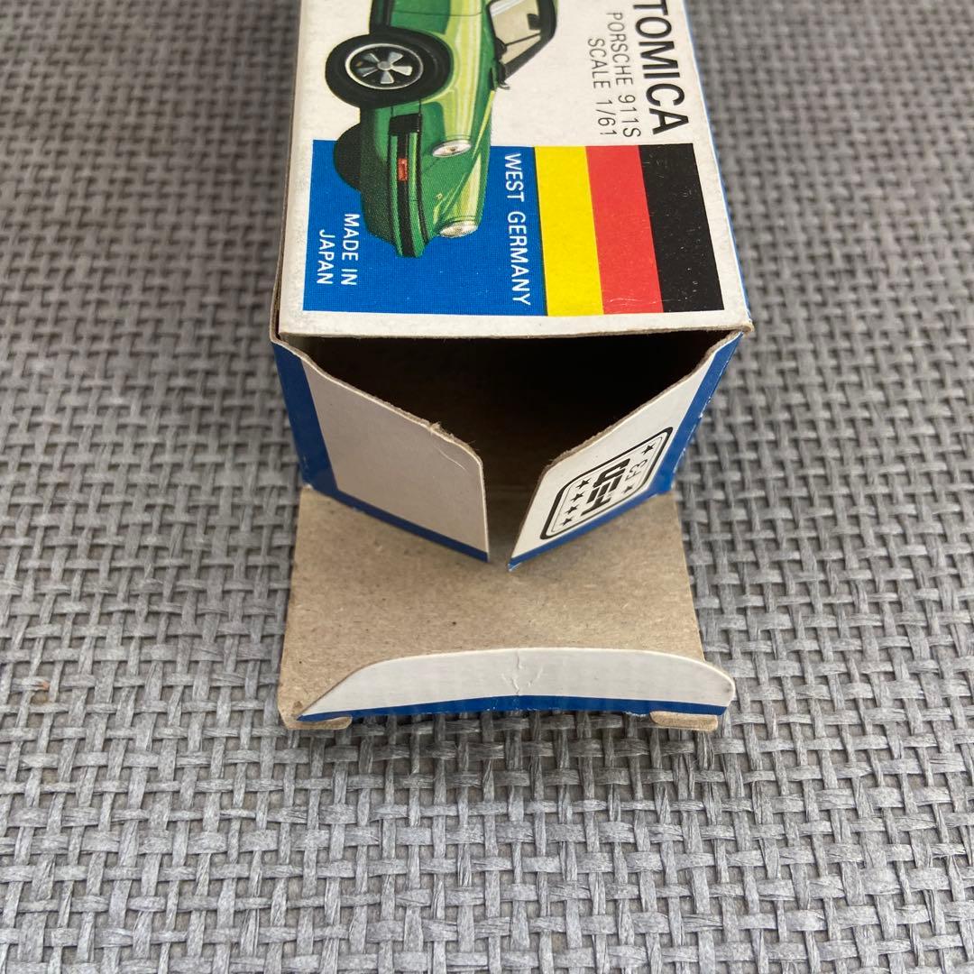 【希少・日本製】トミカ 外国車シリーズ F3 ポルシェ 911S 銅メッキ