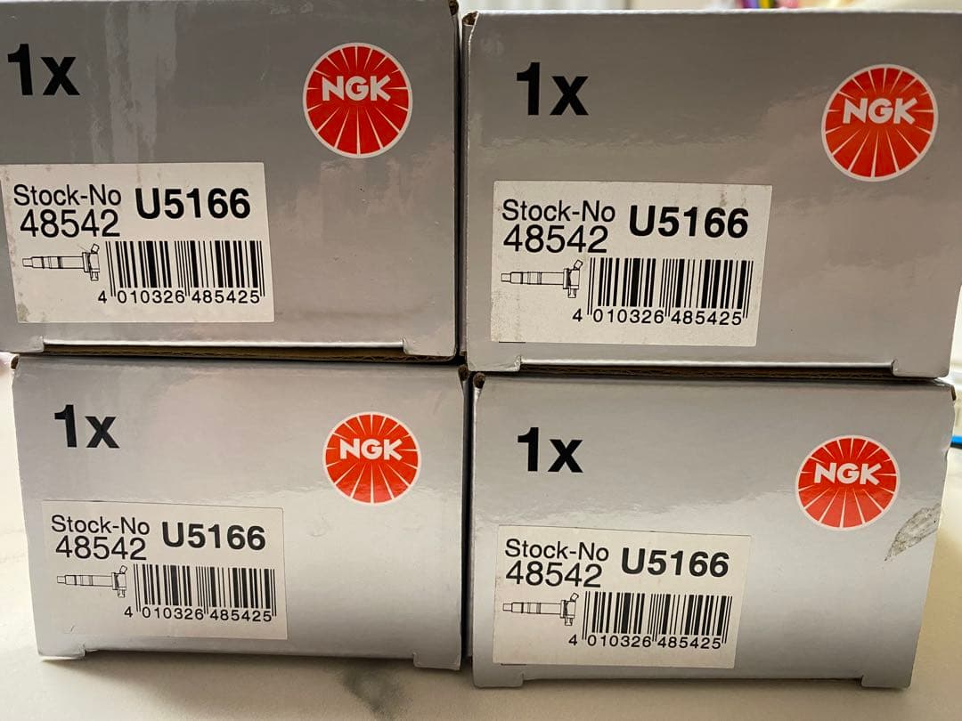 NGK イグニッションコイル 4個セット U5166