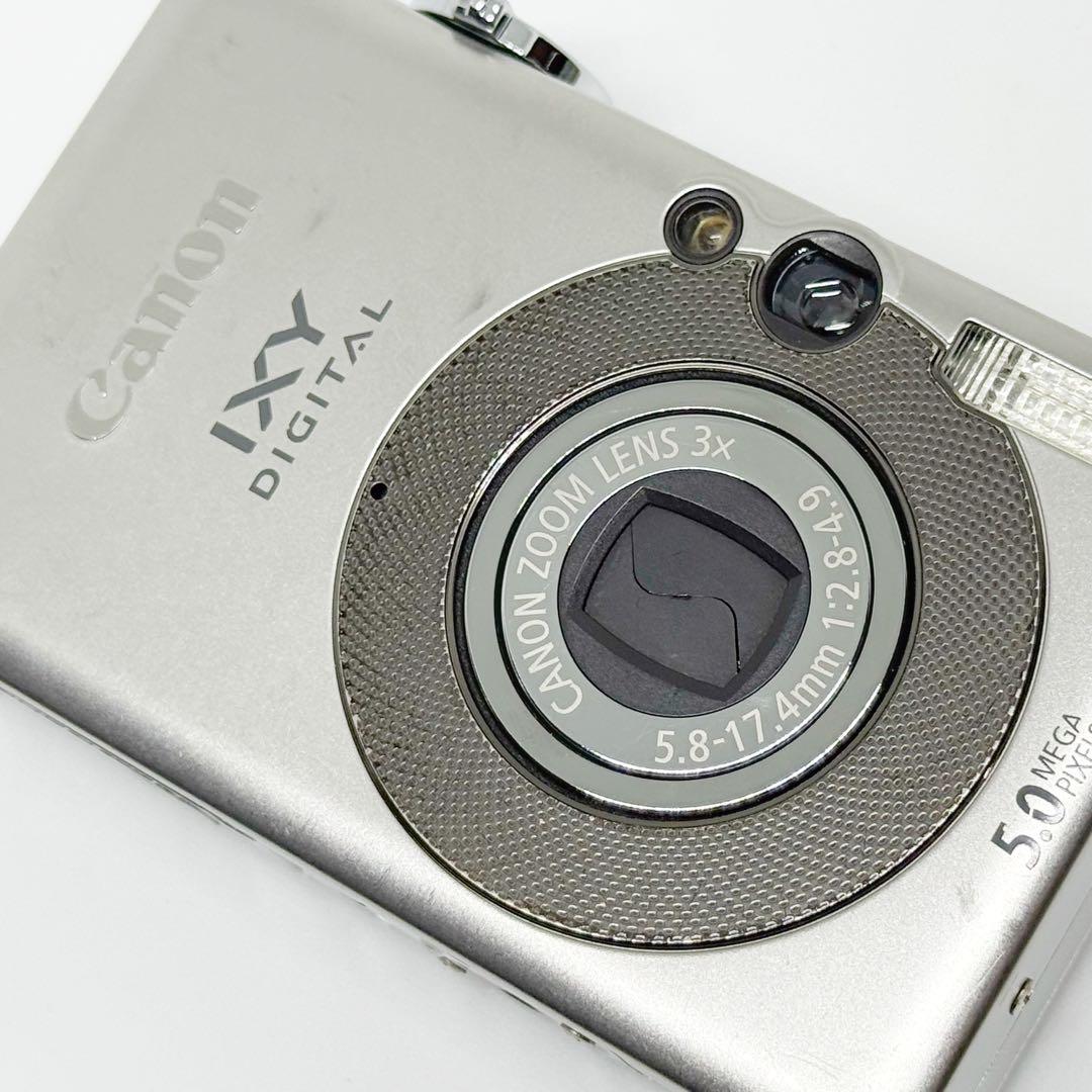 CANON IXY DIGITAL 55 シルバー キヤノン コンデジ