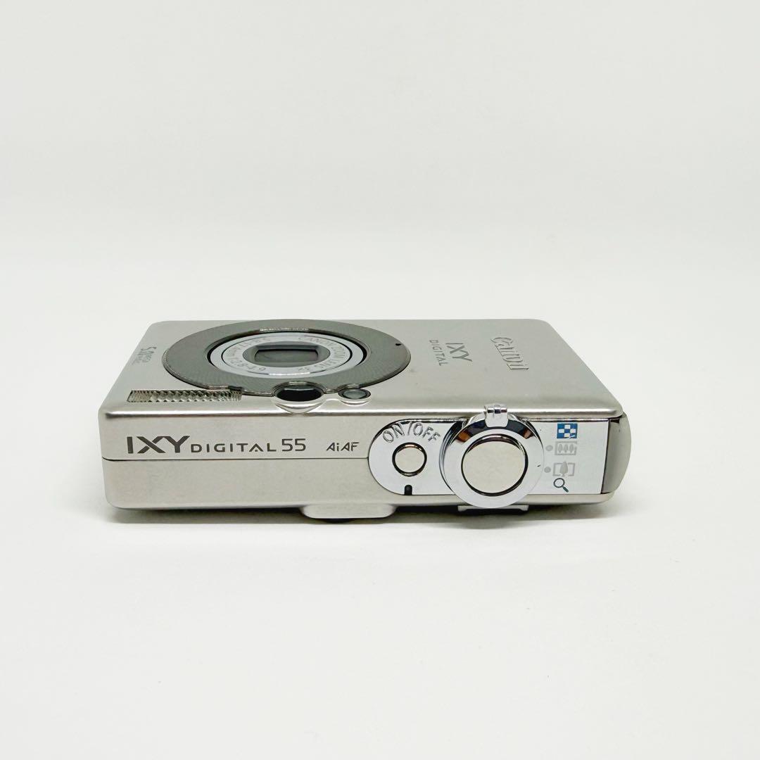 CANON IXY DIGITAL 55 シルバー キヤノン コンデジ