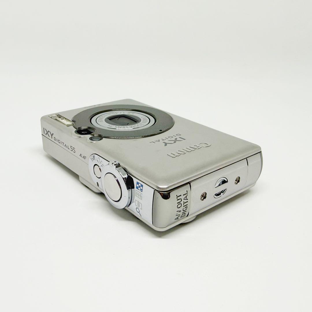 CANON IXY DIGITAL 55 シルバー キヤノン コンデジ