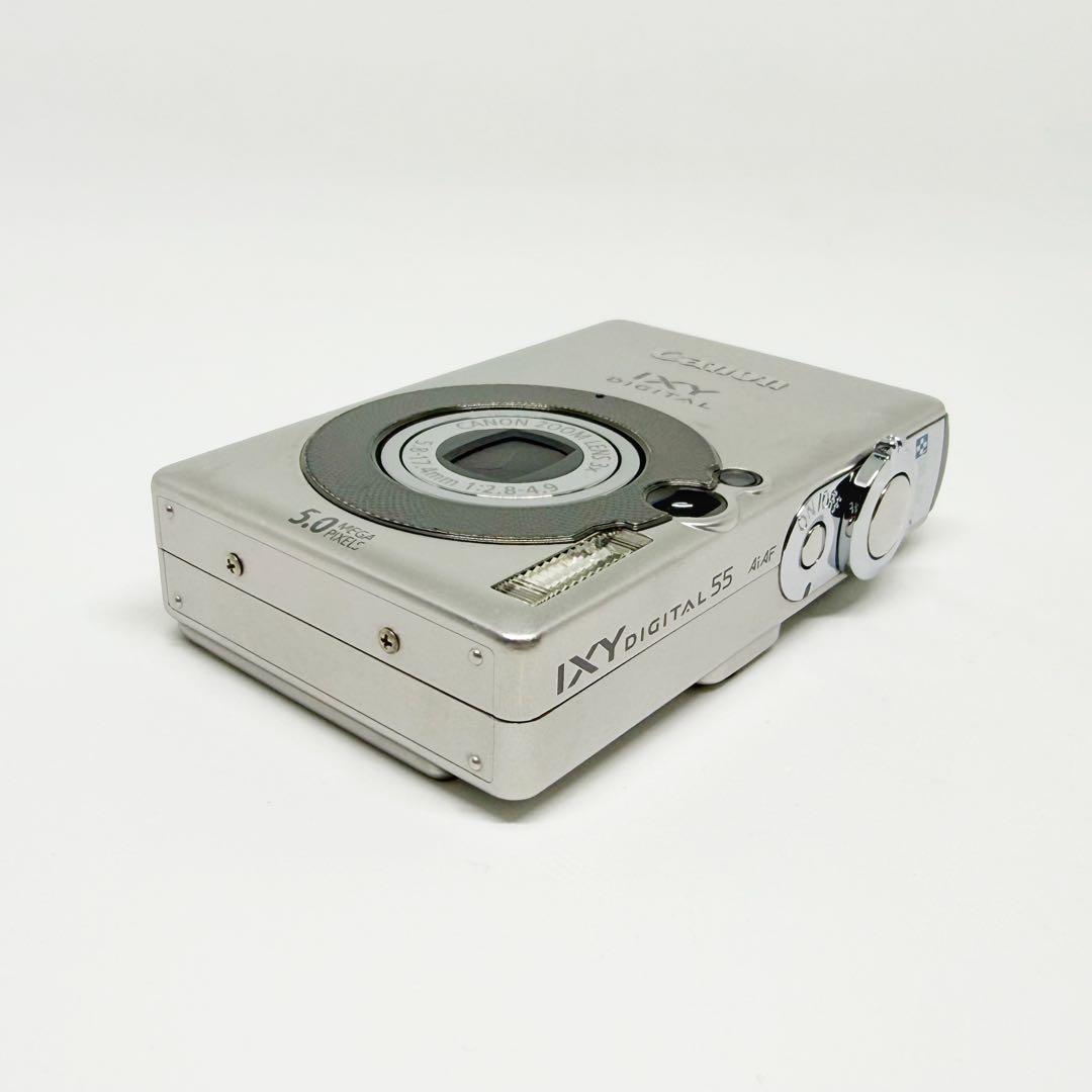 CANON IXY DIGITAL 55 シルバー キヤノン コンデジ
