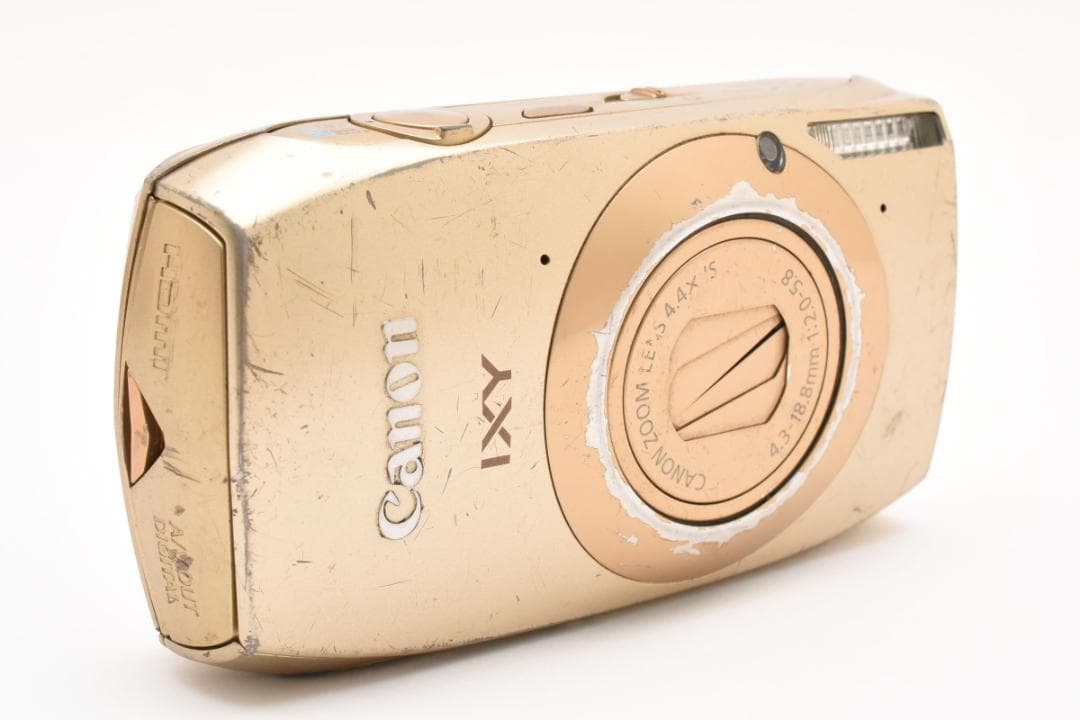 ★CANON IXY 31S★ コンパクトデジタルカメラ PC1584 ゴールド