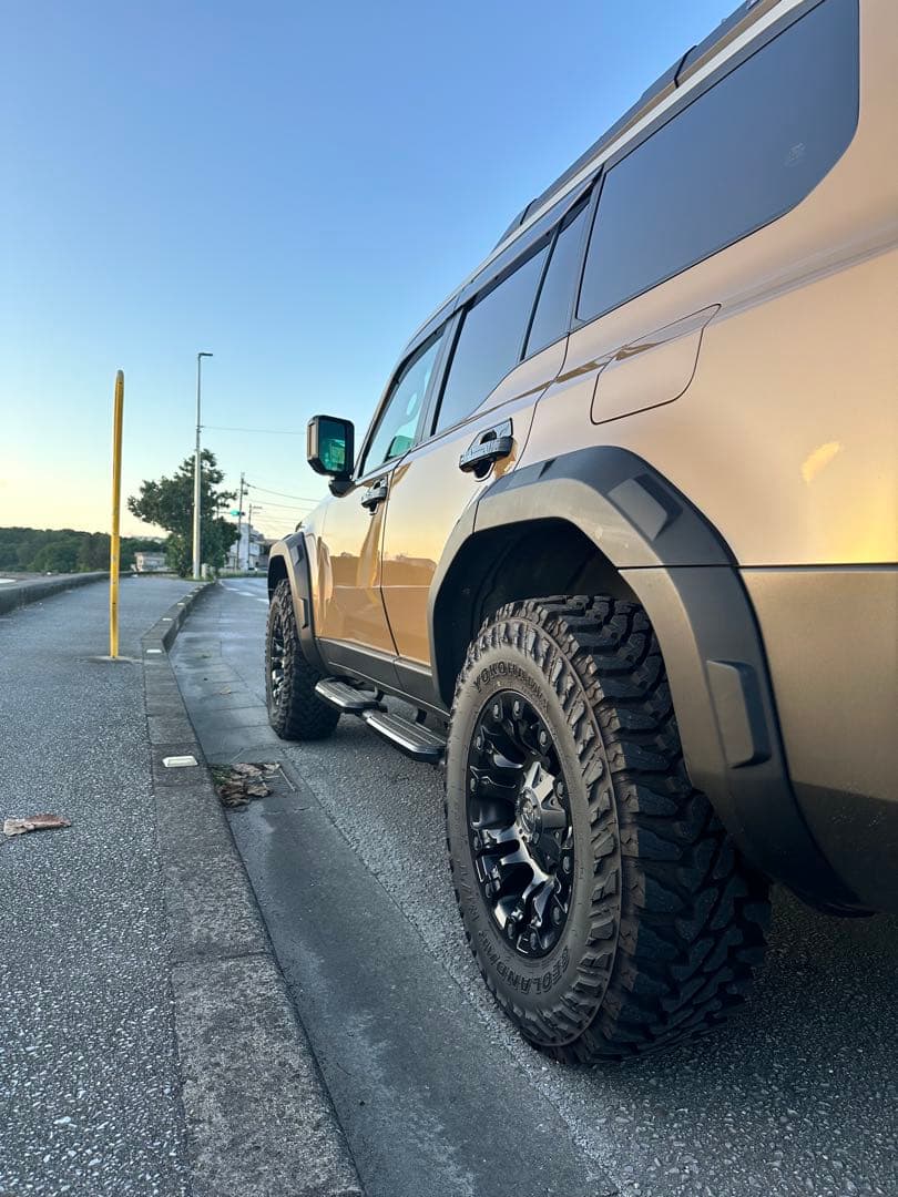 ランドクルーザー 250 オーバーフェンダー　GXにも取付可能