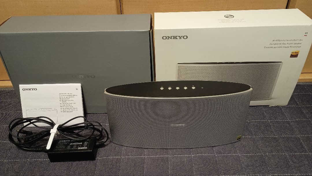 ONKYO　X9　ポータブルハイレゾオーディオスピーカー