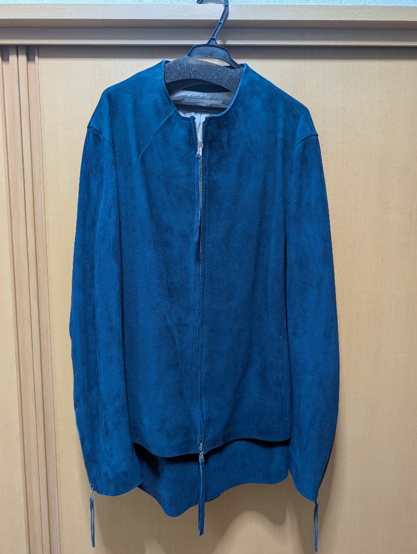 askyy スエード ノーカラージャケット 桜井着用