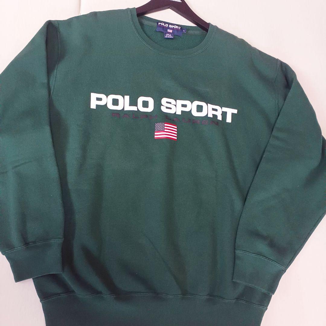 90's ポロスポーツ　POLO SPORT スウェット　L