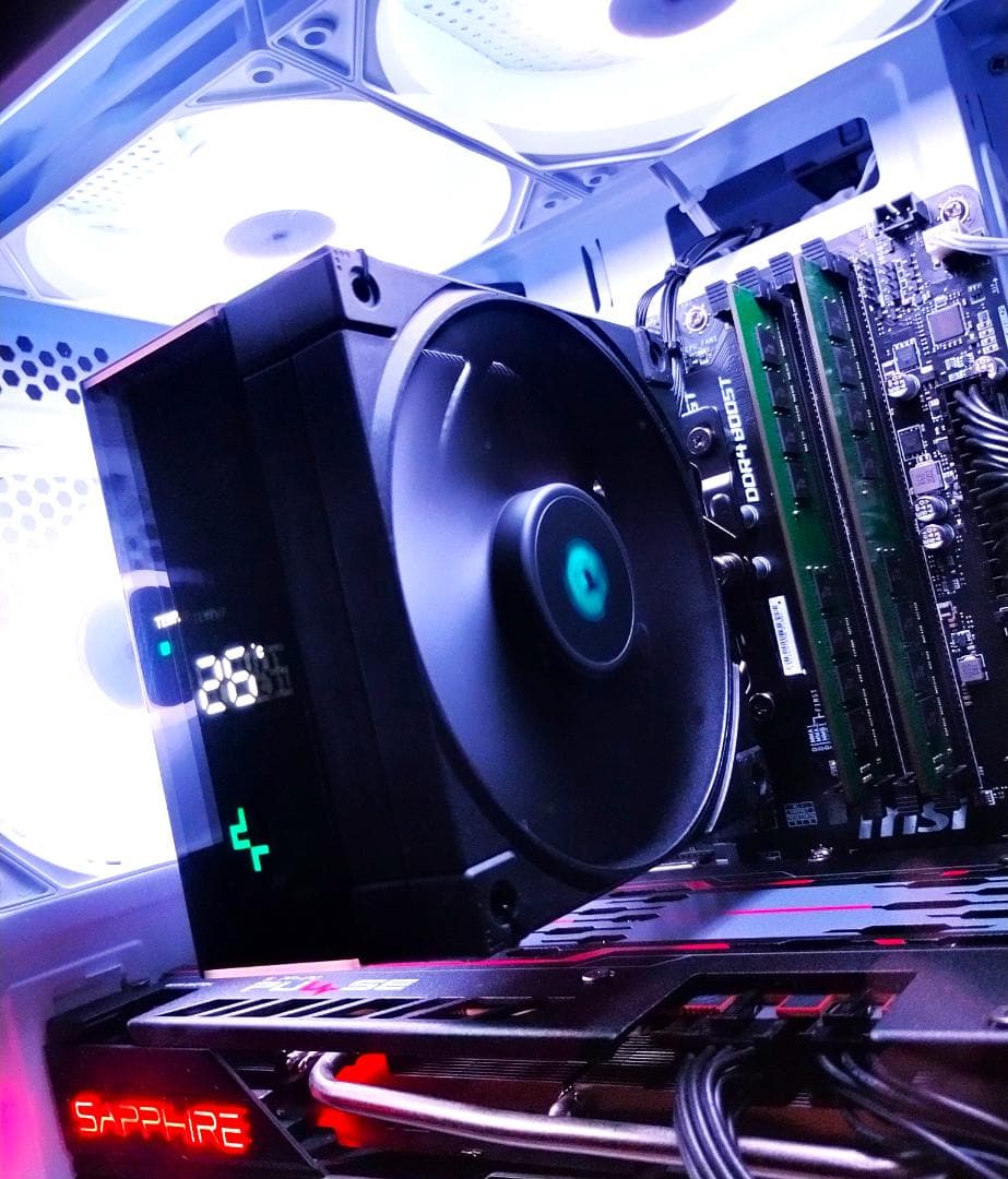 ゲーミングPC/Core i7 10700K/RX5700/NVMe 1TB