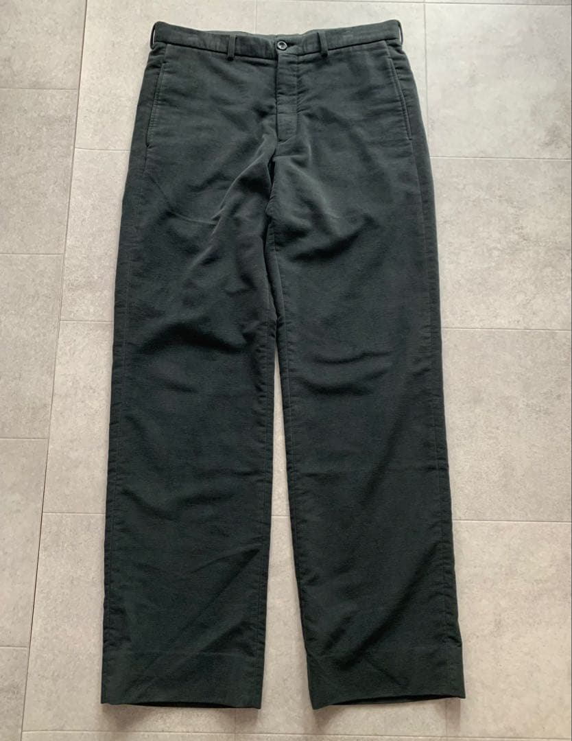 ARMANI COLLEZIONI 別珍 スラックス 股下83 sullen